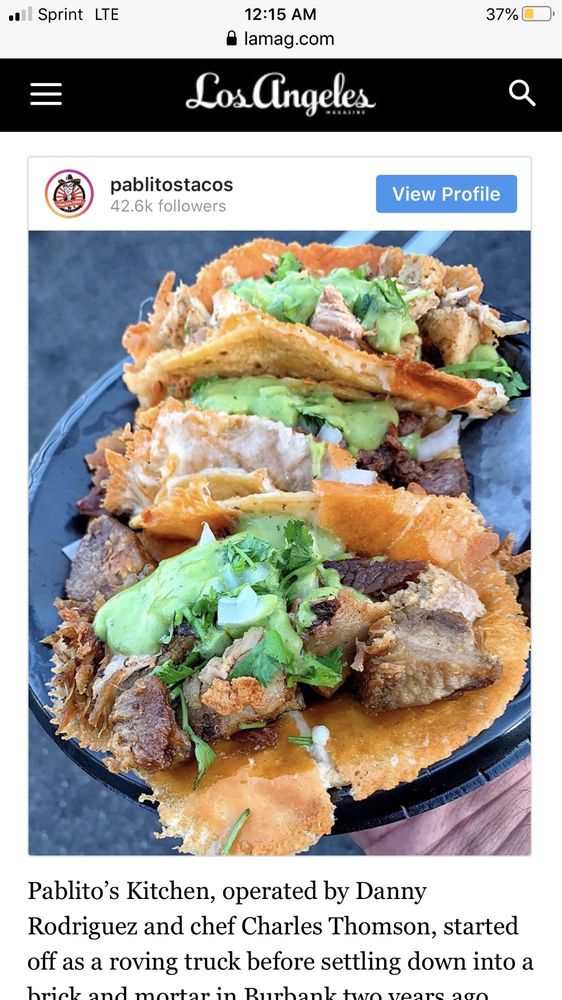 Pablito’s Tacos Takeout & Delivery 71 Photos & 53 Reviews Food Trucks 7241 Sepulveda