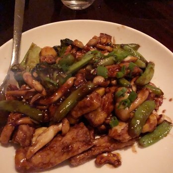 Buddakan - Wok Cashew "chicken" substituted with crispy tofu - Asian Fusion Near Me - Philadelphia, Pennsylvania Buddakan - Wok Cashew "chicken" substituted with crispy tofu - Asian Fusion Near Me - Philadelphia, Pennsylvania