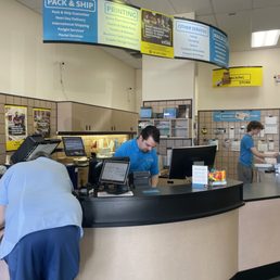 Inside the UPs store Inside the UPs store