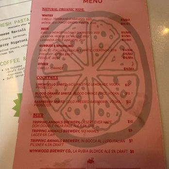 Peppi’s Pizza - Drink menu - Pizza Near Me - Miami, Florida