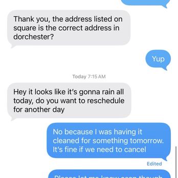 Down to the Details - Photo of a conversation. - Auto Detailing Near Me Down to the Details - Photo of a conversation. - Auto Detailing Near Me
