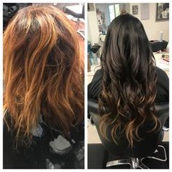 Omnis Salon - Go from short to long in one day with Babe Hair Extensions.