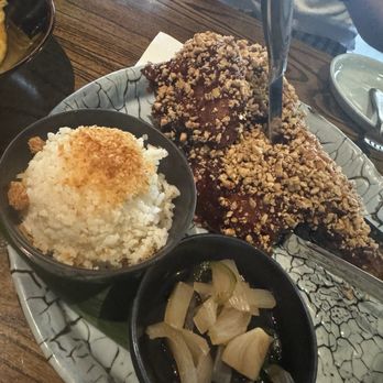 Lineage - Fried chicken with garlic rice - Asian Fusion Near Me - Wailea, Hawaii Lineage - Fried chicken with garlic rice - Asian Fusion Near Me - Wailea, Hawaii