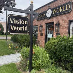 Exterior outside entrance of Vision World - Welcome vision world - Albertson, New York Exterior outside entrance of Vision World - Welcome vision world - Albertson, New York