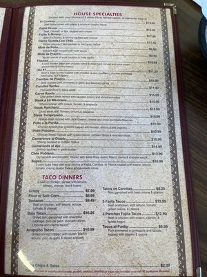 Menu photo 2 Alvarez Mexican Restaurant Palmetto, FL Menu photo 2 Alvarez Mexican Restaurant Palmetto, FL