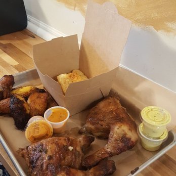 Chicken + Whiskey - Half chicken meal with yuca fries and plantains - Venezuelan Near Me - Washington, DC, District of Columbia Chicken + Whiskey - Half chicken meal with yuca fries and plantains - Venezuelan Near Me - Washington, DC, District of Columbia