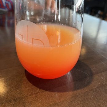 Red Door Woodfired Grill - Sunrise mimosa-don't recommend - New American Near Me - Lenexa, Kansas Red Door Woodfired Grill - Sunrise mimosa-don't recommend - New American Near Me - Lenexa, Kansas
