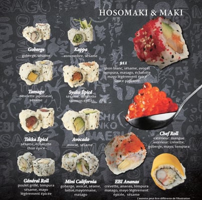 Menu photo 6 Sushi Matsu Saint-Hyacinthe, QC