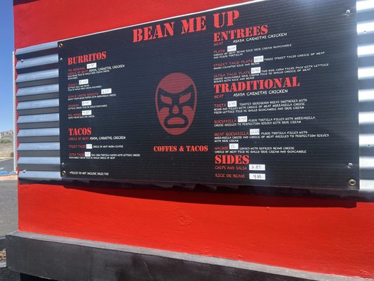 Menu photo 1 Bean Me Up Xpresso Tehachapi, CA Menu photo 1 Bean Me Up Xpresso Tehachapi, CA
