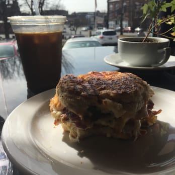 Riverwalk Cafe - Window side. Got my two morning kicks, coffee and he spicy breakfast sandwich! Yum! - Cafes Near Me - Nashua, New Hampshire Riverwalk Cafe - Window side. Got my two morning kicks, coffee and he spicy breakfast sandwich! Yum! - Cafes Near Me - Nashua, New Hampshire