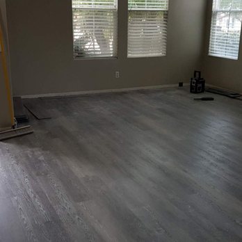 MJ Remodel - New luxury vinyl plank flooring - General Contractors Near Me - Riverside, California