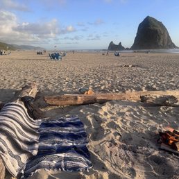 Blankets and fire kits available for the beach. Blankets and fire kits available for the beach.
