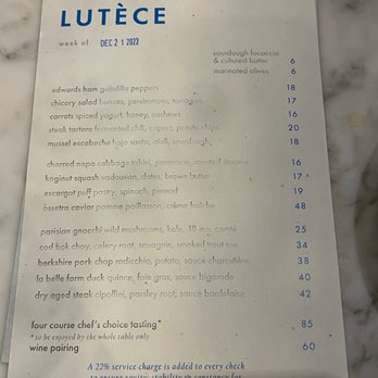 Lutèce - French Near Me - Washington, DC, District of Columbia Lutèce - French Near Me - Washington, DC, District of Columbia