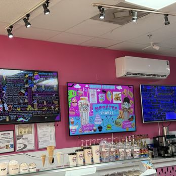 Monster Shakes - Menu - Ice Cream & Frozen Yogurt Near Me - Palm Springs, California Monster Shakes - Menu - Ice Cream & Frozen Yogurt Near Me - Palm Springs, California