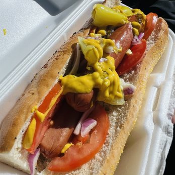 David's Bagels - Chicago dog - Bagels Near Me - Pacifica, California