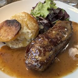 Le Prom' - Faux Filet with Pepper Sauce, Dauphinois Gratin