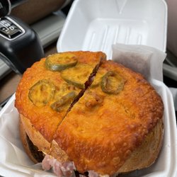 Boppa's Bagels - Jalapeño Bagel and a westerner sandwich