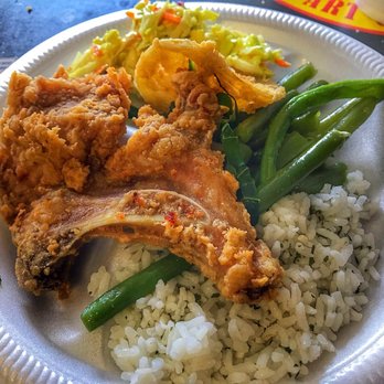 Southern Charm - Fried pork chop, coleslaw, green beans, and rice. - Soul Food Near Me - Jacksonville, Florida Southern Charm - Fried pork chop, coleslaw, green beans, and rice. - Soul Food Near Me - Jacksonville, Florida