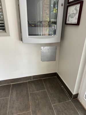 Past Drywall Repairs - Here is a variety of photos from some of the past repairs I have done for other clients!