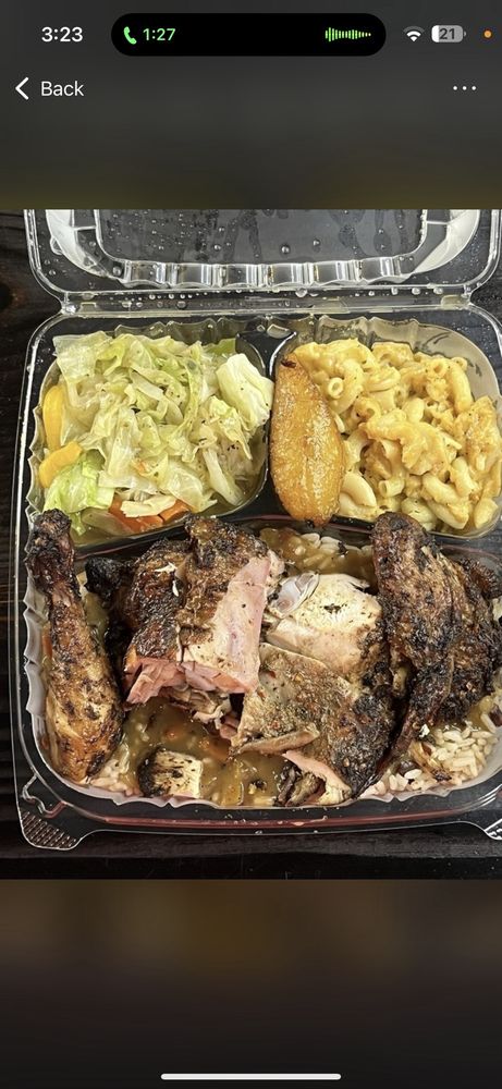 Food from Jerk Yard