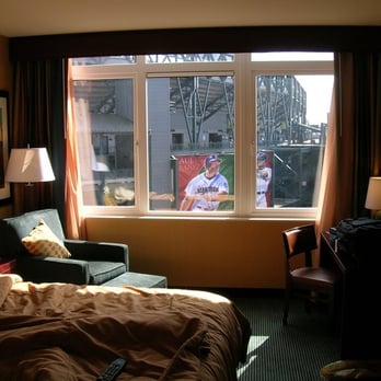 Silver Cloud Hotel - Seattle Stadium - View of room across from SafeCo Field - Hotels Near Me - Seattle, Washington