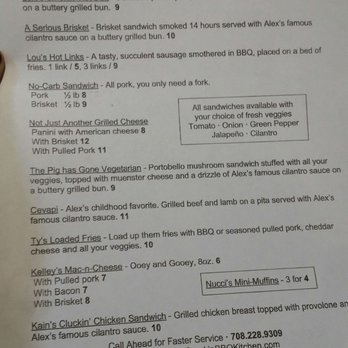 Smokin BBQ Kitchen - Menu - Food Trucks Near Me