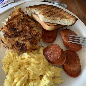 Moke’s Bread And Breakfast - Combo with Portuguese sausage. - Breakfast & Brunch Near Me - Honolulu, Hawaii Moke’s Bread And Breakfast - Combo with Portuguese sausage. - Breakfast & Brunch Near Me - Honolulu, Hawaii