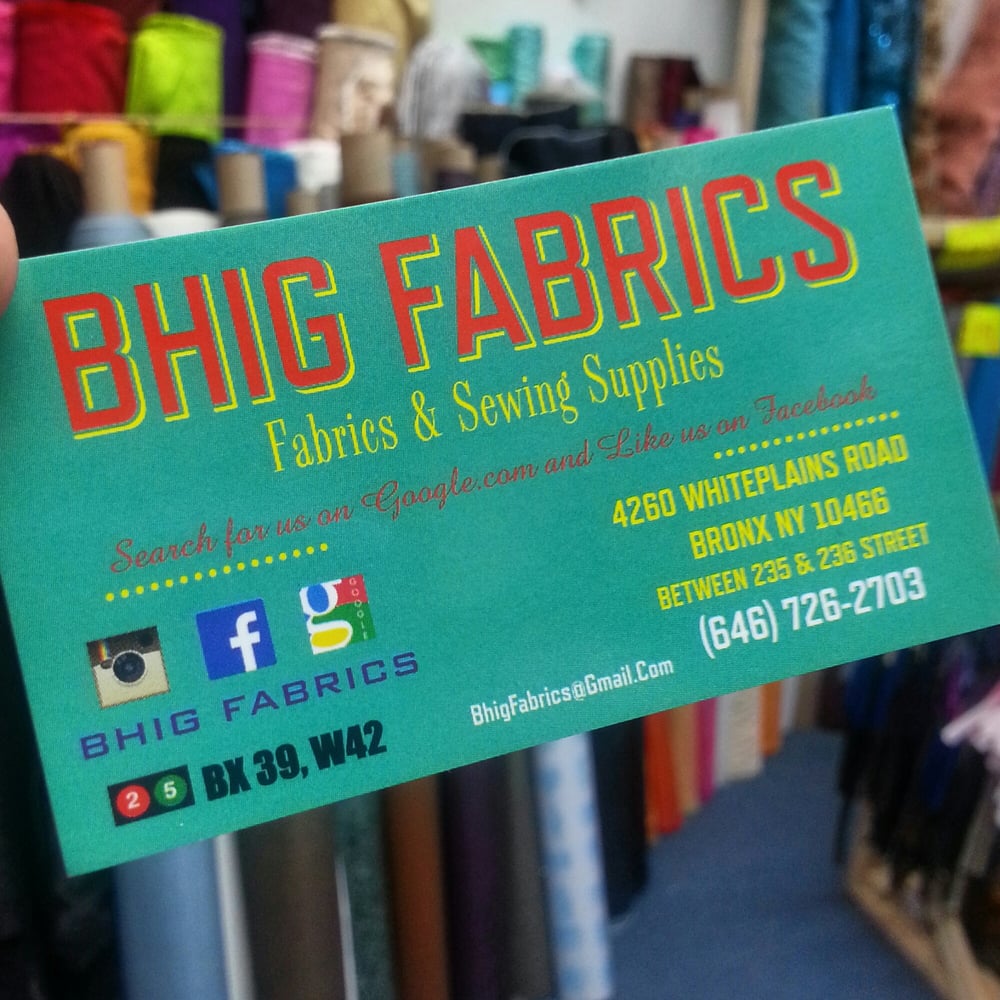 BHIG FABRICS Updated September 2024 18 Photos 4260 Whiteplains Rd, Bronx, New York