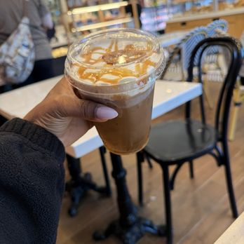 Paris Baguette - Salted Caramel Pretzel Latte Cold Brew - Bakeries Near Me - Murfreesboro, Tennessee
