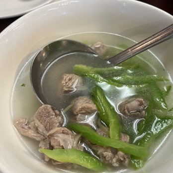 Chef Cho - Bittermelon soup with pork rib - Taiwanese Near Me - Newark, California