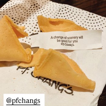 P.F. Chang's - Fortune cookie - Chinese Near Me - Peoria, Arizona P.F. Chang's - Fortune cookie - Chinese Near Me - Peoria, Arizona