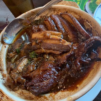 Pulau Pinang - 111. Hakka Braised Pork Belly with Preserved Veg - Malaysian Near Me - Elmhurst, New York Pulau Pinang - 111. Hakka Braised Pork Belly with Preserved Veg - Malaysian Near Me - Elmhurst, New York