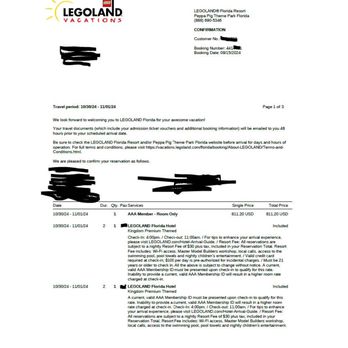 LEGOLAND Hotel - Confirmation from the worst managed hotel in the world. - Hotels Near Me - Winter Haven, Florida LEGOLAND Hotel - Confirmation from the worst managed hotel in the world. - Hotels Near Me - Winter Haven, Florida