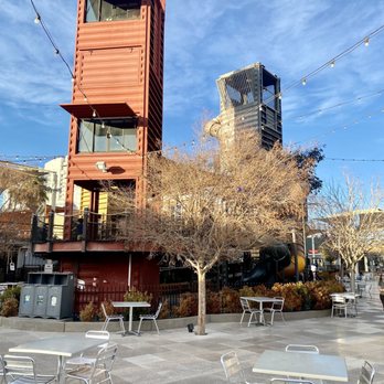 Downtown Container Park - Huge playground area made out of shipping containers - Shopping Centers Near Me - Las Vegas, Nevada