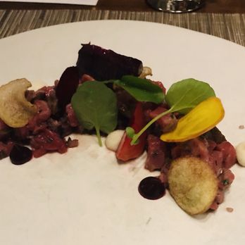 Canoe - Beef tartare - Canadian (New) Near Me - Toronto, Ontario Canoe - Beef tartare - Canadian (New) Near Me - Toronto, Ontario