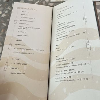 Centrico - Drink Menu - June 2024 - Mexican Near Me - Anaheim, California