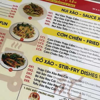 Hue Ky Mi Gia - menu - Noodles Near Me - Westminster, California
