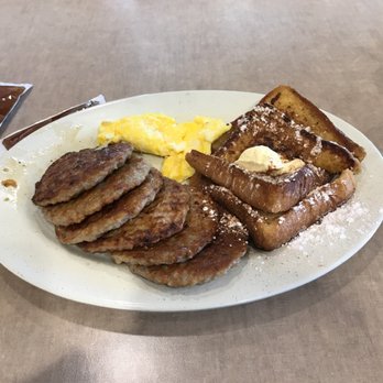 Farmer Boys - The French Toast combo with a side of sausage. It's great. - Breakfast & Brunch Near Me - Lodi, California Farmer Boys - The French Toast combo with a side of sausage. It's great. - Breakfast & Brunch Near Me - Lodi, California