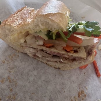 Highlands Boba Cafe - Traditional banh mi - my favorite - Cafes Near Me - Fresno, California