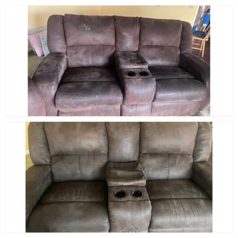 Salem Carpet Cleaning Service - Before & After steam upholstery cleaning. This couch hadn't been cleaned for years we brought it back to life. - Carpet Cleaning Near Me - Salem, Oregon Salem Carpet Cleaning Service - Before & After steam upholstery cleaning. This couch hadn't been cleaned for years we brought it back to life. - Carpet Cleaning Near Me - Salem, Oregon