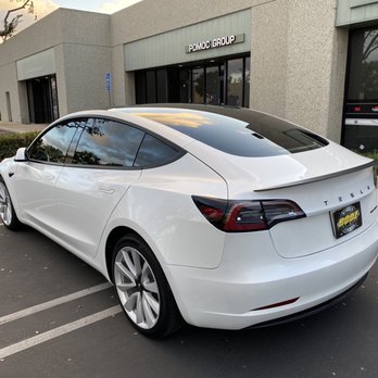 Dynamic Auto Customs SC - Llumar IRX to all glass windows including front windshield.  Llumar full frontal paint protection film - Car Window Tinting Near Me