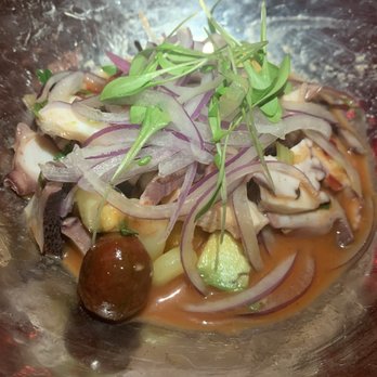 China Chilcano - Ceviche de Pulpo (Criollo) - Peruvian Near Me - Washington, DC, District of Columbia