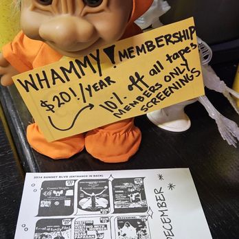 Whammy Analog Media - Whammy! December 2023 Schedule - Books, Mags, Music & Video Near Me - Los Angeles, California Whammy Analog Media - Whammy! December 2023 Schedule - Books, Mags, Music & Video Near Me - Los Angeles, California