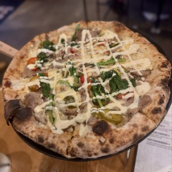 Cinder Bar - Roast Pork Italiano pizza - New American Near Me - Williamstown, New Jersey