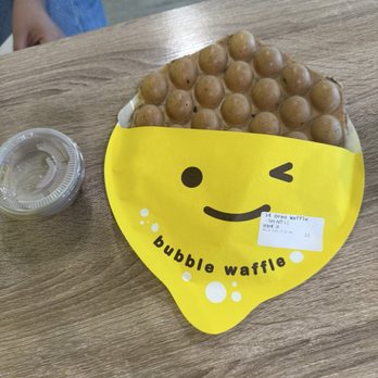Happy Lemon - Oreo bubble waffle - Bubble Tea Near Me - Plano, Texas Happy Lemon - Oreo bubble waffle - Bubble Tea Near Me - Plano, Texas