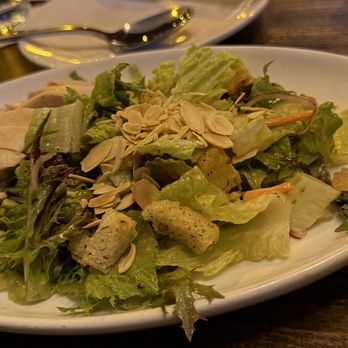 Land Ocean Restaurant Reno - House salad with chicken. - New American Near Me - Reno, Nevada Land Ocean Restaurant Reno - House salad with chicken. - New American Near Me - Reno, Nevada