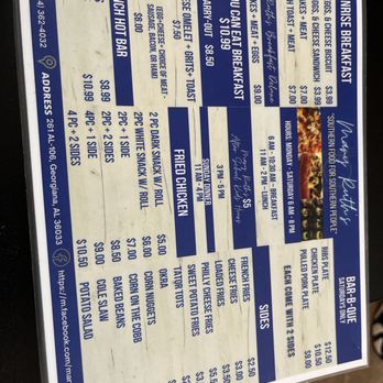 Mary Ruth's Restaurant - Menu - Southern Near Me - Georgiana, Alabama Mary Ruth's Restaurant - Menu - Southern Near Me - Georgiana, Alabama