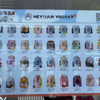 Hey I’m Yogost - the various yogurt flavors - Juice Bars & Smoothies Near Me - Calgary, Alberta
