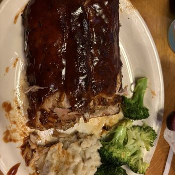 Texas Roadhouse - 1/2 Slab Ribs mash and broccoli delicious - Steakhouses Near Me - Mesquite, Texas Texas Roadhouse - 1/2 Slab Ribs mash and broccoli delicious - Steakhouses Near Me - Mesquite, Texas