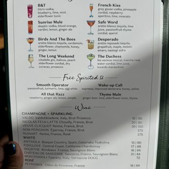HIDE+SEEK - Menu - New American Near Me - Chicago, Illinois